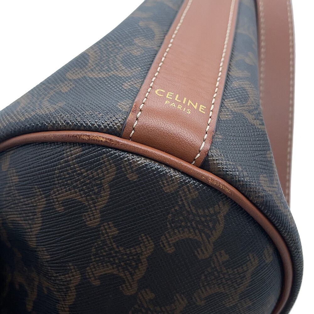Celine Drawstring Shoulder Bag Triomphe - Picture 8 of 11